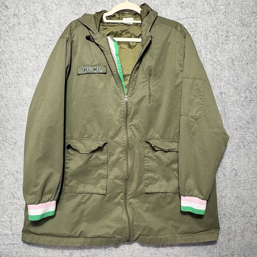 Ivy Storehouse AKA Alpha Kappa Alpha Rain Jacket Womens 3X Skee-Wee Patch
